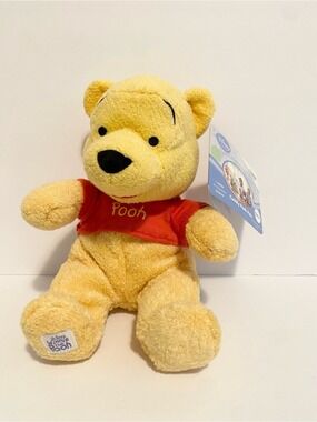 Disney Baby Cuddly Pooh Pals Friends Plush Stuffed Animal Rattle Baby Toy 2009